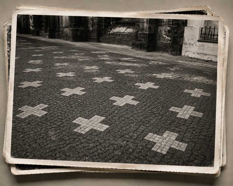 The 27 Crosses of Old Town Square